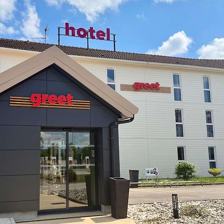 Greet Hotel Dijon Sud Longvic Bagian luar foto